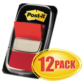 Post-it® Flags Marking Page Flags In Dispensers, Red, 50 Flags-dispenser, 12 Dispensers-pack freeshipping - TVN Wholesale